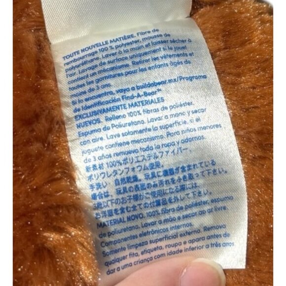 Build A Bear Plush Stuffed Bunny Rabbit Security Support Pillow Pet Toy - Picture 11 of 14